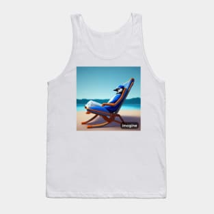 BlueJay on Mars Tank Top